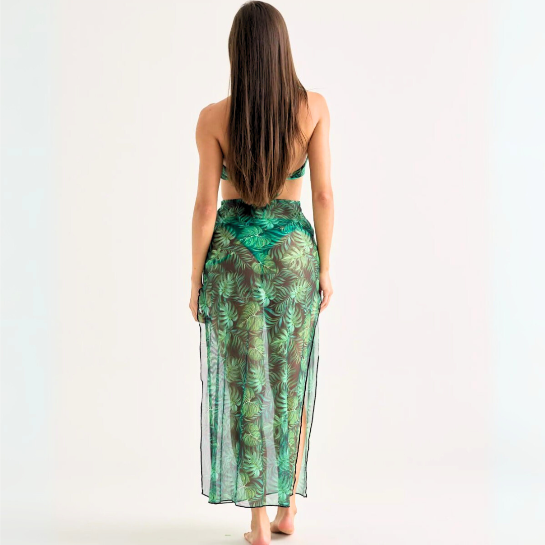 Halter Dress Green